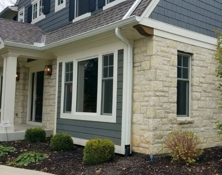 Birch White Exterior Home Veneer